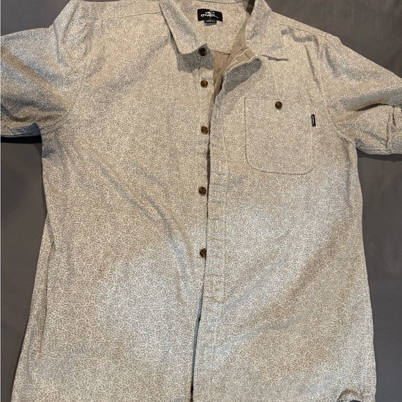 O'Neill Other - Men's Beige Patterned Shirt